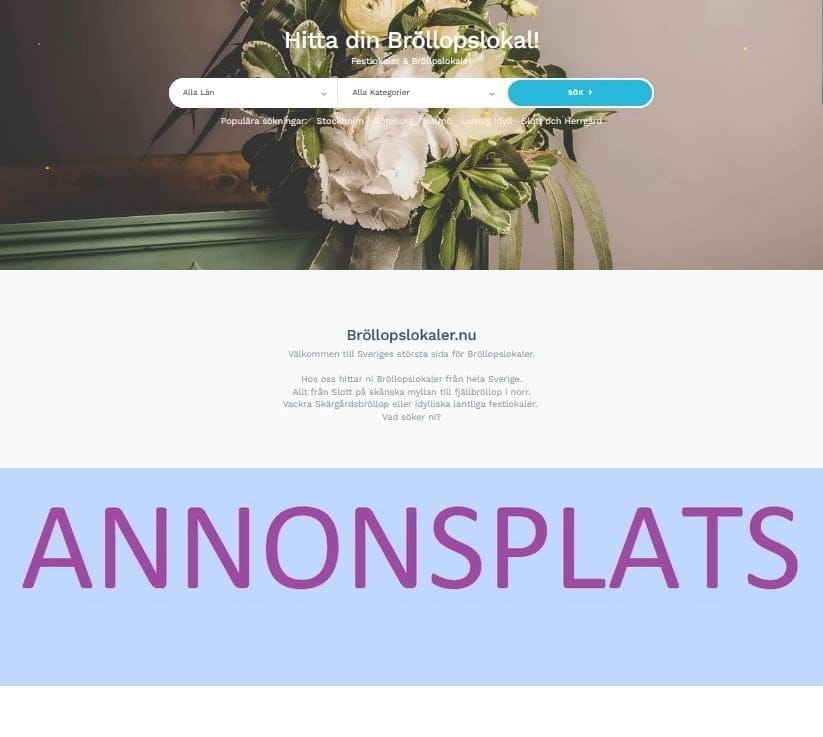 annonsplats forsta sidan 1 annonsplats forsta sidan 1